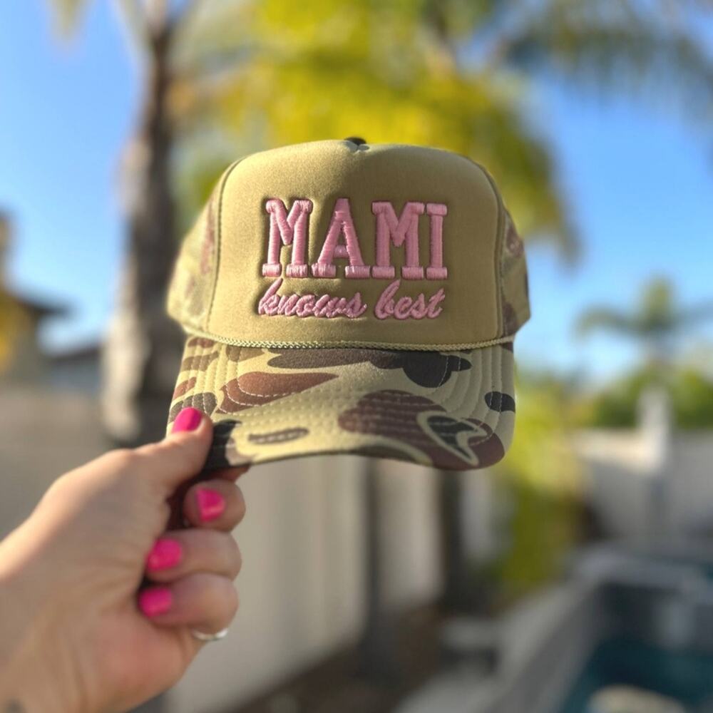 MAMI Knows Best Trucker Hat